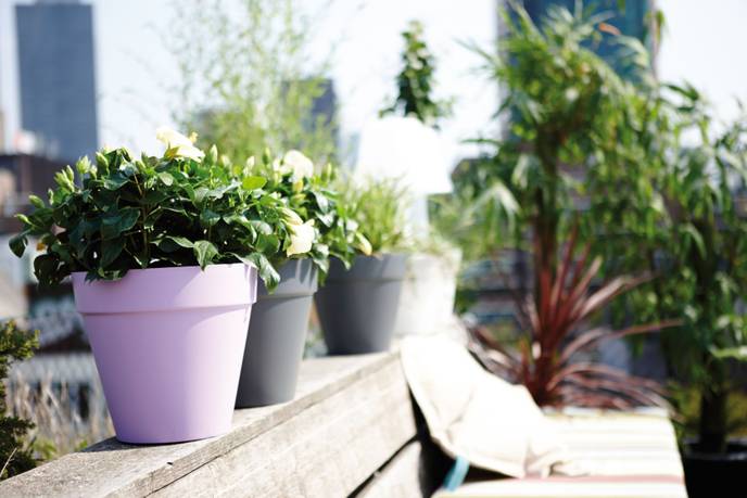 loft urban rond 20cm antraciet